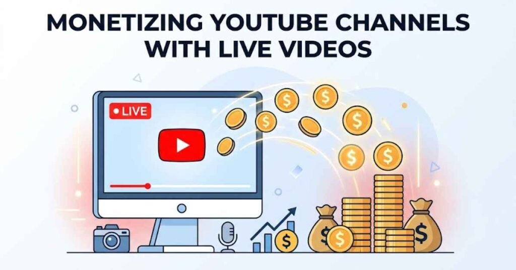 Monetizing YouTube Channels with Live Videos
